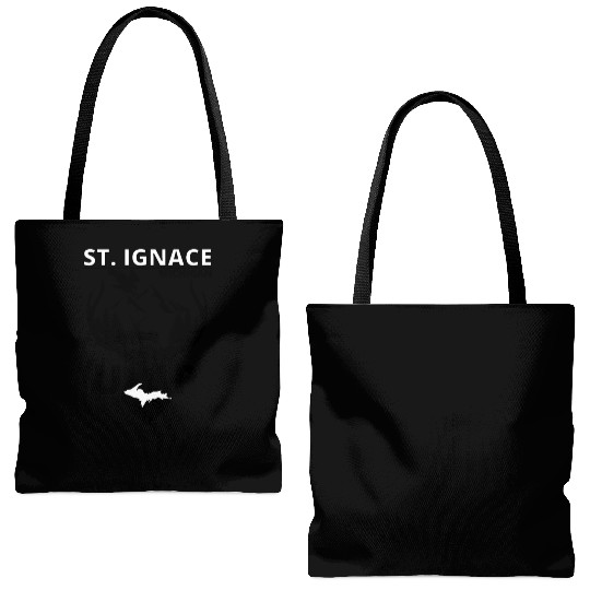 St. Ignace Michigan Upper Peninsula Tote Bags (AOP)