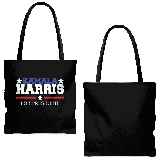 Kamala Harris 2020 President Tote Bags (AOP)