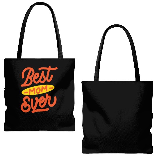 Best mom ever Tote Bags (AOP)