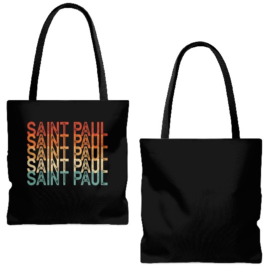 Saint Paul Minnesota Tote Bags (AOP)