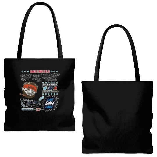 Baker Mayfield Essential Tote Bags (AOP)