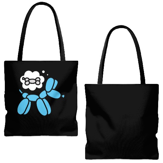 Balloon animal balloon twister balloon dog bone Tote Bags (AOP)