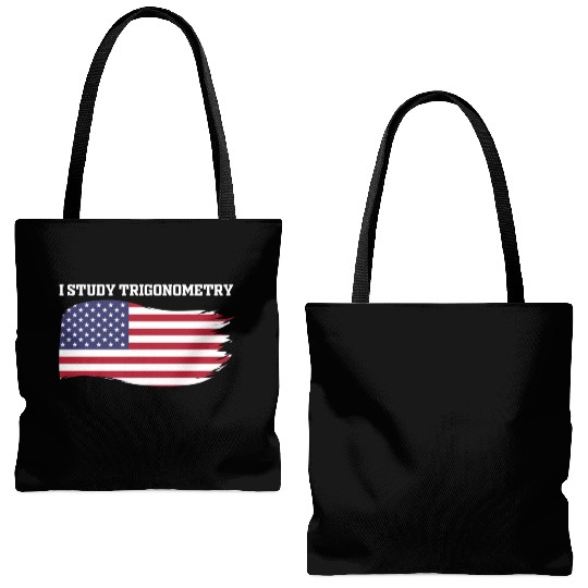 I Study Triggernometry 2nd Aamendment US American Tote Bags (AOP)