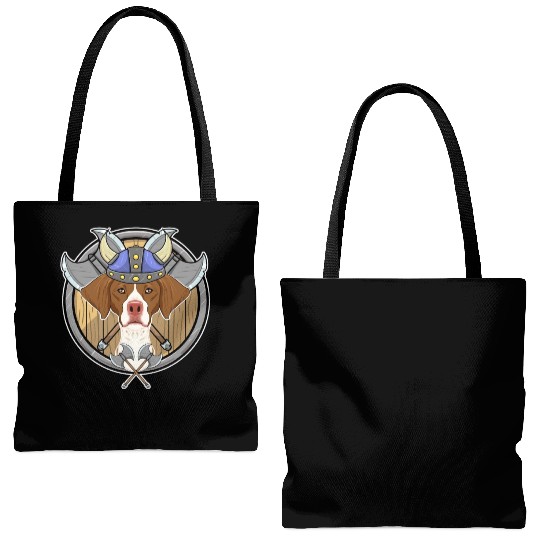 Brittany I Valhalla I Viking Tote Bags (AOP)