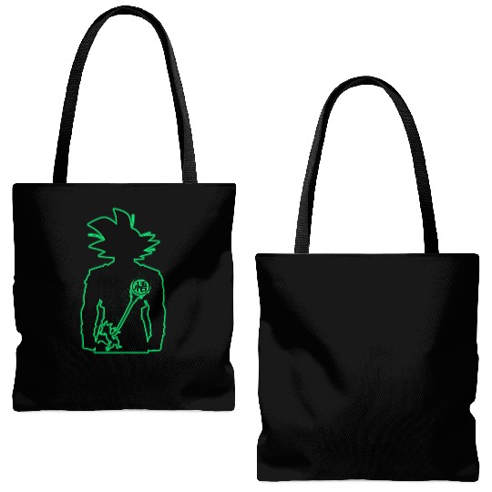 DBZ Son Goku Tote Bags (AOP)