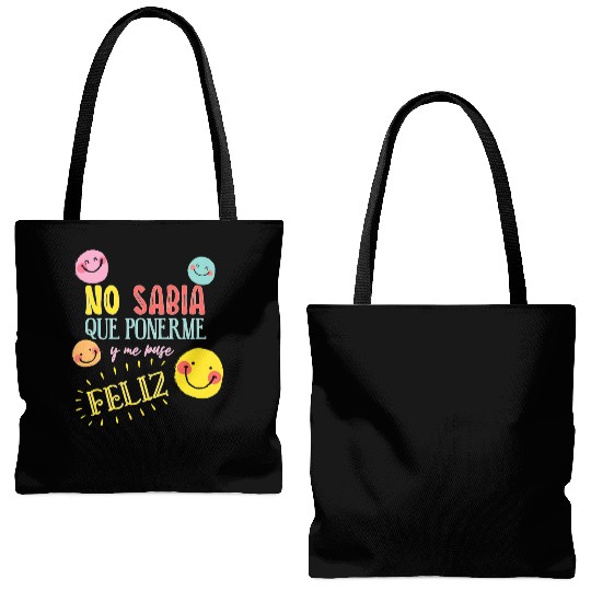 Funny Spanish Teacher Maestra Tote Bags (AOP)