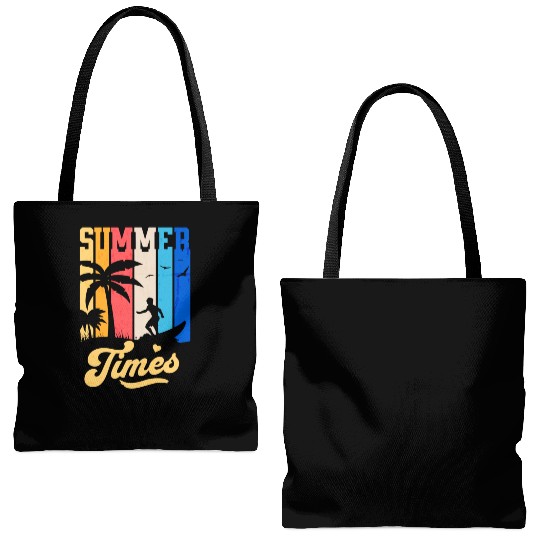 Summer Times Tote Bags (AOP)