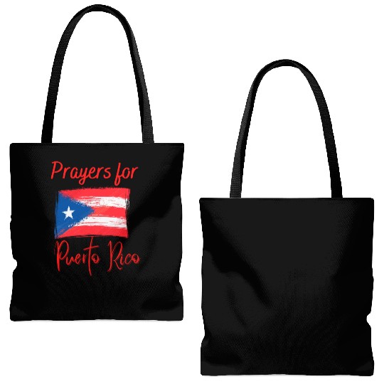 Puerto Rico Prayers Tote Bags (AOP)