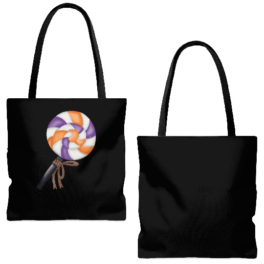 Halloween lollipop candy Tote Bags (AOP)