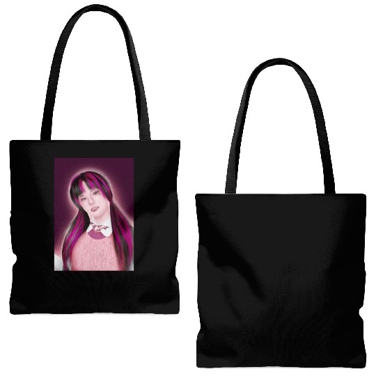 Yeji Itzy Draculaura Monster High Tote Bags (AOP)