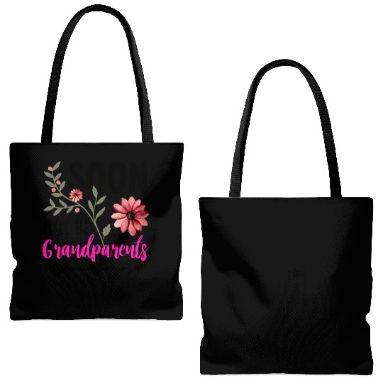 We Will Soon Become Grandparents, Be Grandparents Tote Bags (AOP)