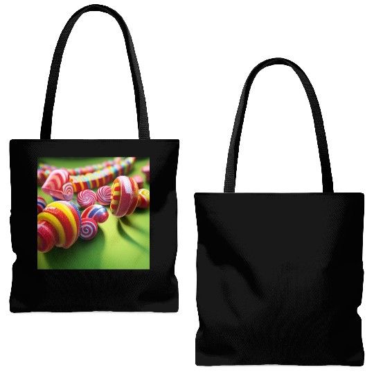 A glimpse into candy land version 1 Tote Bags (AOP)