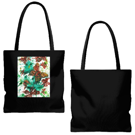 Butterfly abstract - Tote Bags (AOP)