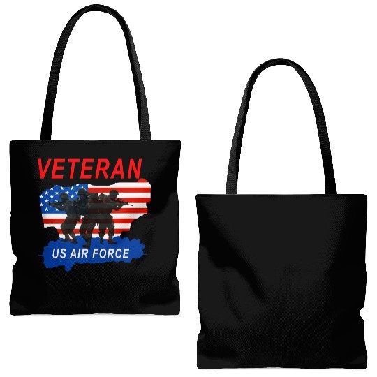 US Air Force Tote Bags (AOP)