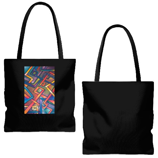 Abstract paint Tote Bags (AOP)