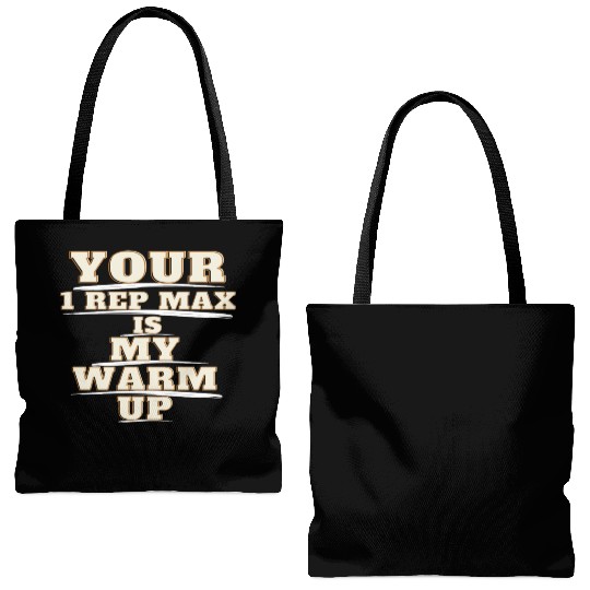 gym motivation workout Tote Bags (AOP)
