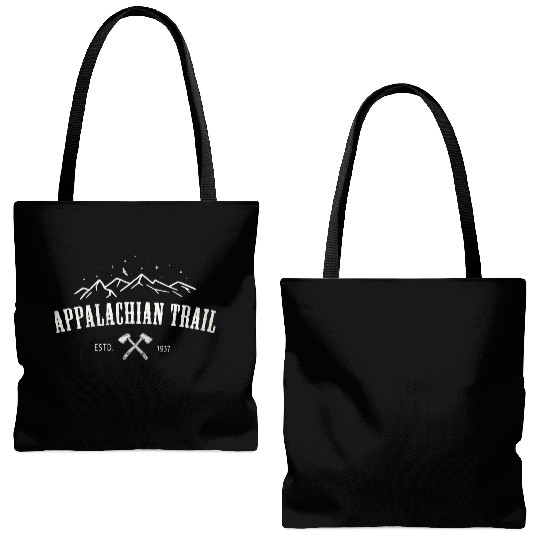 Appalachian Trail AT USA Backpacking Camping Hikin Tote Bags (AOP)