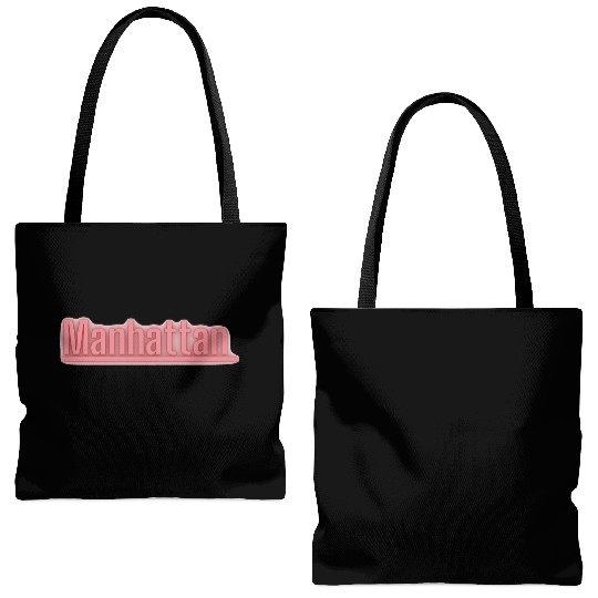 Manhattan NYC Tote Bags (AOP)