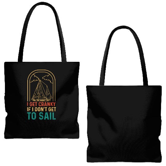 I Get Cranky Tourist Gift Tote Bags (AOP)