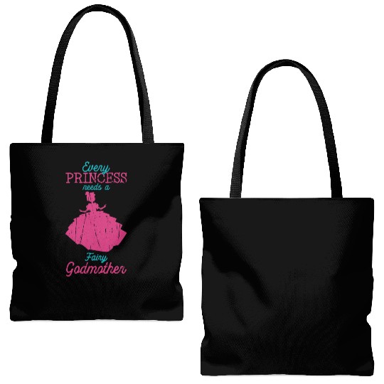 Every princess needs a fairy godmother - fairytale Tote Bags (AOP)