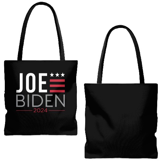 Joe Biden 2024 Tote Bags (AOP)