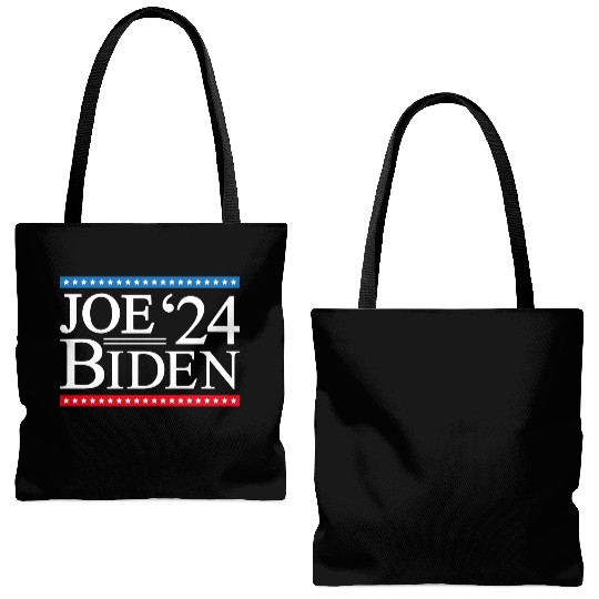 Joe Biden 2024 Tote Bags (AOP)