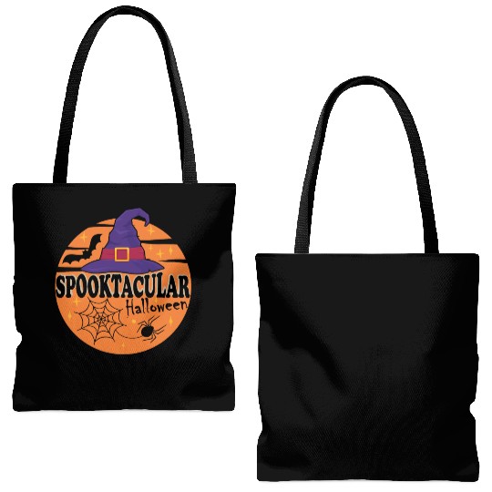 Spooktacular Halloween 2022 Tote Bags (AOP)