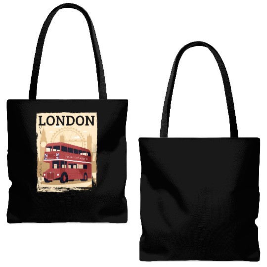 London Tote Bags (AOP)