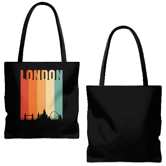 I Love London Gift Idea Tote Bags (AOP)