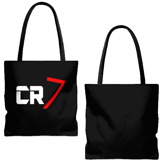 cr7 cristiano white Tote Bags (AOP)