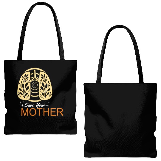 Save Earth Save Your Mother Earth Protection Tote Bags (AOP)