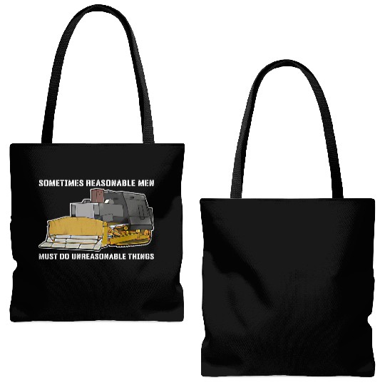 Killdozer Tote Bags (AOP)
