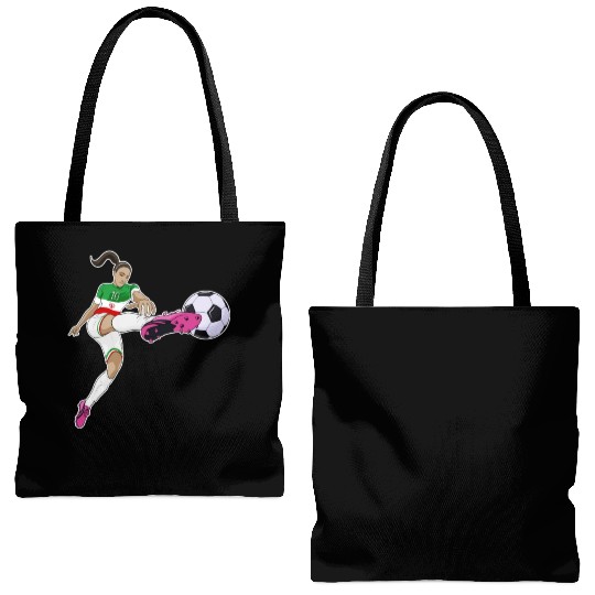 Iranian National Soccer Team I Football Iran Tote Bags (AOP)