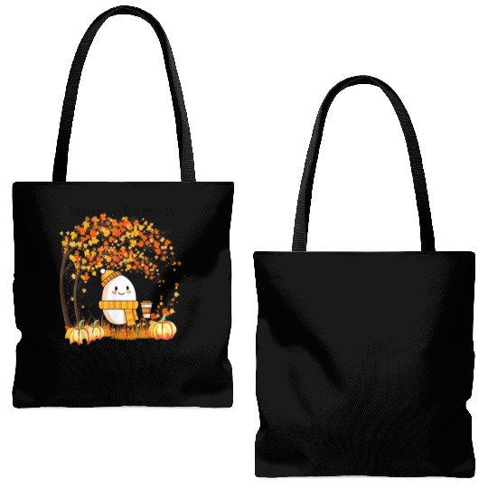 Humpty Dumpty Had A Great Fall Thanksgiving Autumn Tote Bags (AOP)