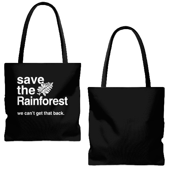 Save the Amazon Rainforest Tote Bags (AOP)