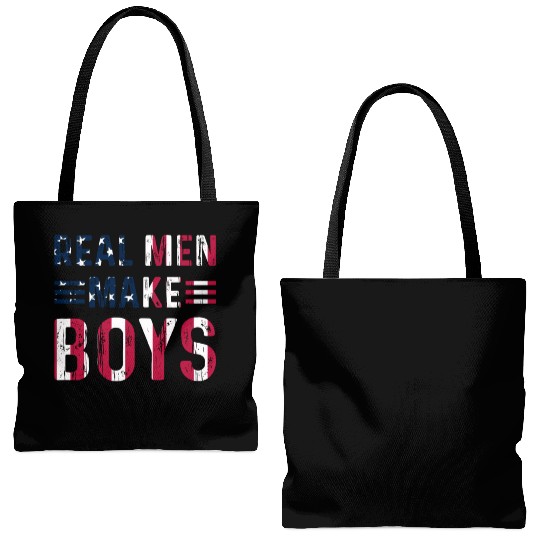 Boy Daddy - Real Men Make Boys Daddy To Be Tote Bags (AOP)