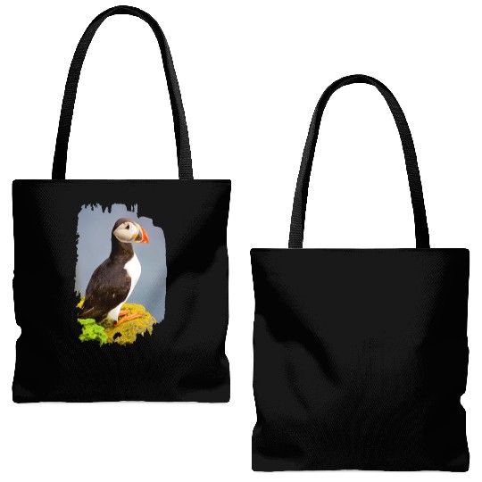 Atlantic Puffin Tote Bags (AOP)