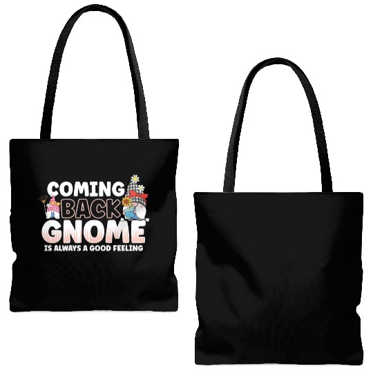 Garden Gnomes Gnome Lover Funny Gnome Gardening Tote Bags (AOP)