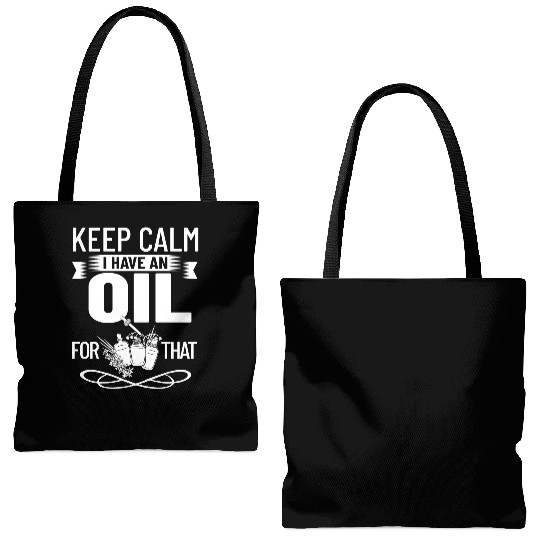 Essential Oil Diffuser Peppermint Aromatherapy Tote Bags (AOP)