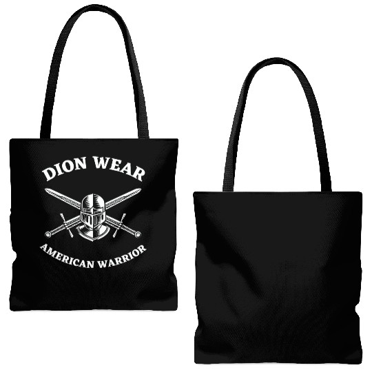 Dion Wear American Warrior Tote Bags (AOP)
