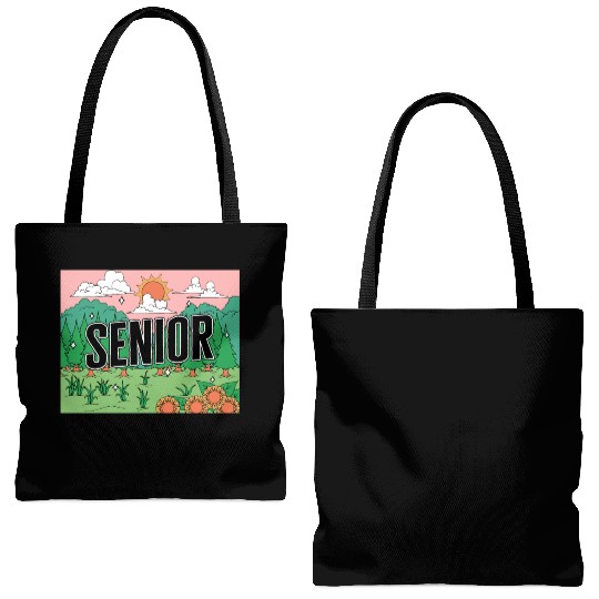 Graduation Tote Bags (AOP), Senior Class Of 2023 Gift End