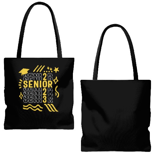 Graduation Tote Bags (AOP), Senior Class Of 2023 Gift End