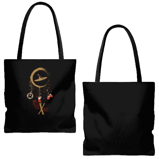 Winter dreamcatcher Christmas Kayak Tote Bags (AOP)
