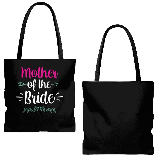 Mother Of The Bride Bachelorette Party Wedding Tote Bags (AOP)