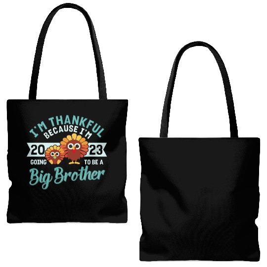 Big Brother 2023 Baby Thanksgiving Turkey Boys Tote Bags (AOP)