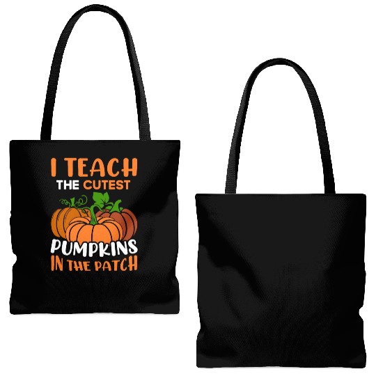 Teacher Halloween Pre-K Teacher Kindergarten Cutes Tote Bags (AOP)