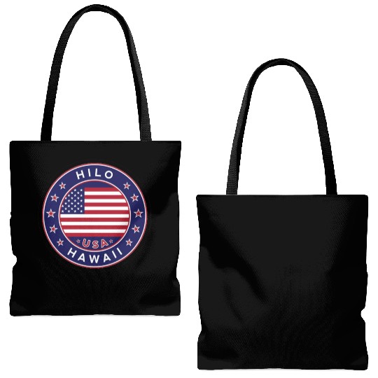 California MALIBU USA Tote Bags (AOP)