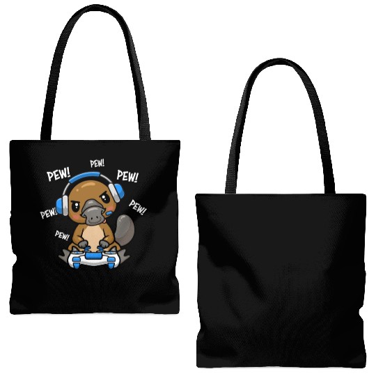 Platypus Tote Bags (AOP)