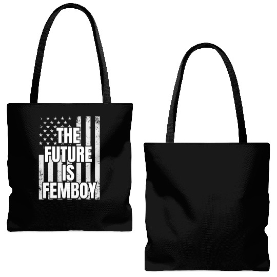 The Future Is Femboy Tote Bags (AOP)