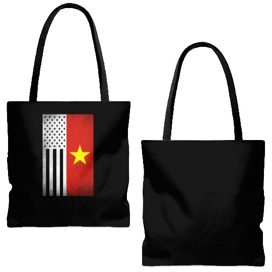 Vietnam Design for proud Vietnamese Americans Tote Bags (AOP)